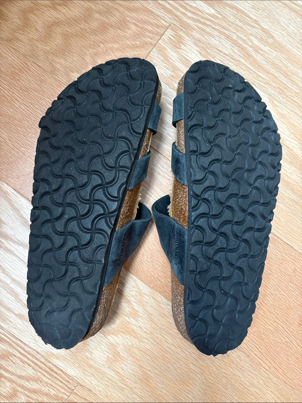Birkenstock Black Triple-Strap Sandals